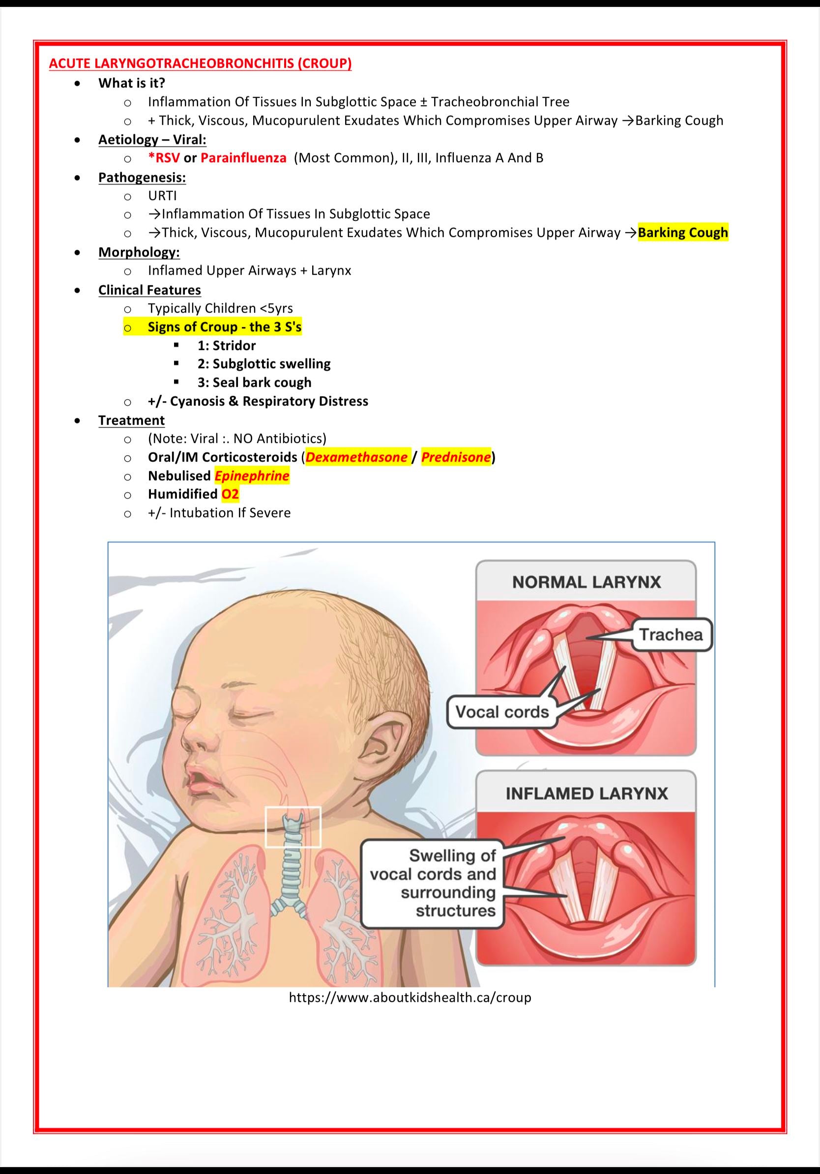 Emergency Room Medicine MedStudentNotes